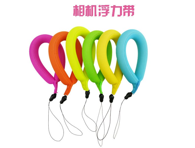 Cross-border 8 Colors in Stock Gopro Buoyancy Camera Wrist Strap Swimming Diving Floating Anti-sink Phone Wristband Bracelet
