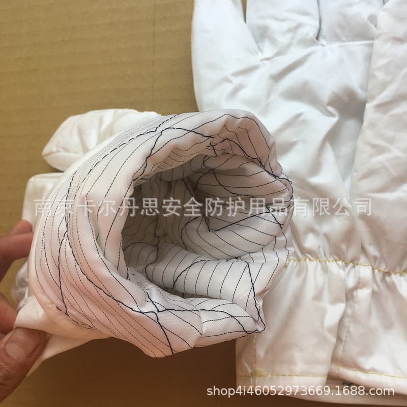 200 degree dust-free high temperature resistant anti-static gloves industrial anti-static high temperature gloves clean room high temperature gloves