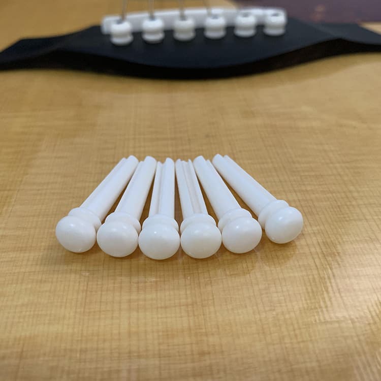 White Bone String Retainer Cone For Acoustic Guitar Fixed String Nail Pressure Column Musical Instrument Accessories