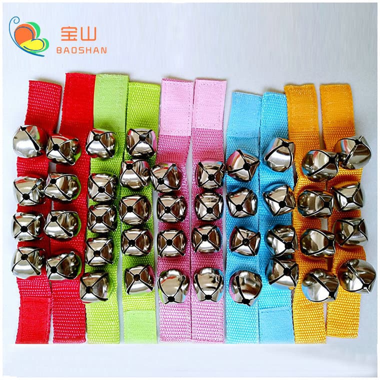 Wholesale Bell Wrist Bells, Orff Instrument, Kindergarten Velcro Educational Hand-Shaken Bells