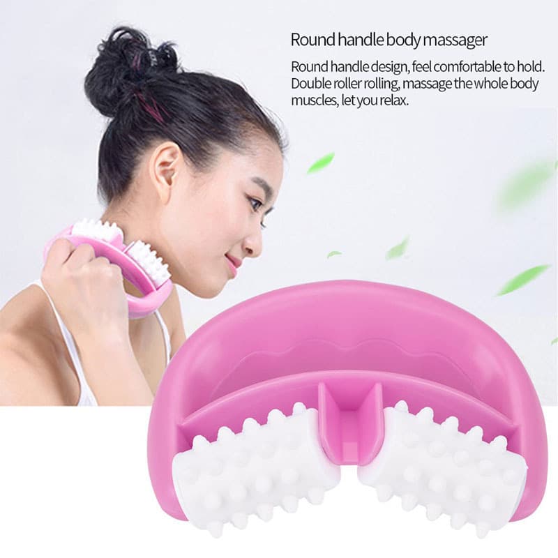 Wholesale Body Mini Roller Massager Chest Back Lumbar Massager Body Skinny Leg Meridian Massager