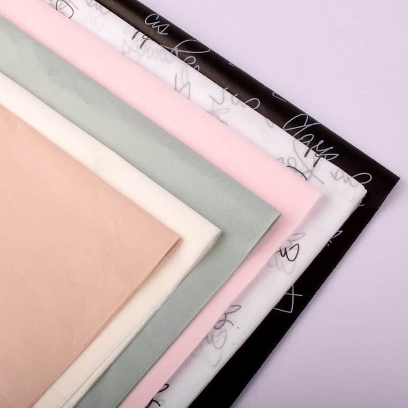 New Korean-English Sydney paper imported flower wrapping paper flower shop lining paper for bouquets