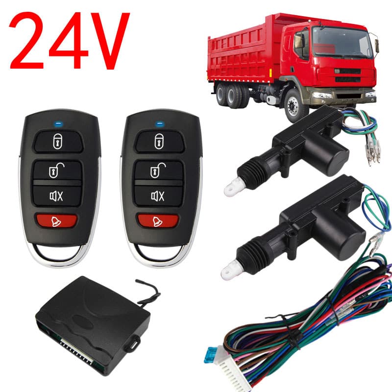 Shenqi Manufacturer Central Lock Anti-Theft Device Truck Remote Control Lock 24V Universal Car Auto Parts Keyless Entry