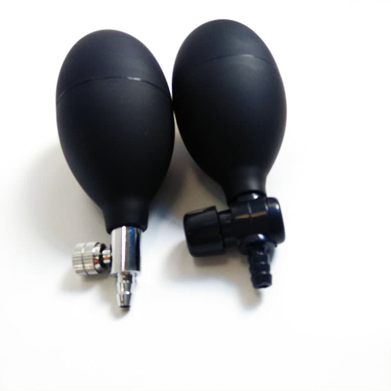 Inflatable air bag, blood pressure monitor ball, PVC inflatable balloon, blood pressure monitor hand ball, blood pressure bulb, metal air valve