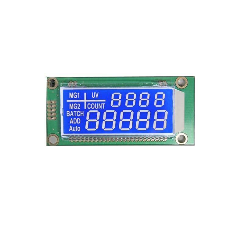 Custom LCD Segment Screen for Currency Detector 3.5-inch VN HTN Segment Screen Currency Detector LCM Dot Matrix Screen Module