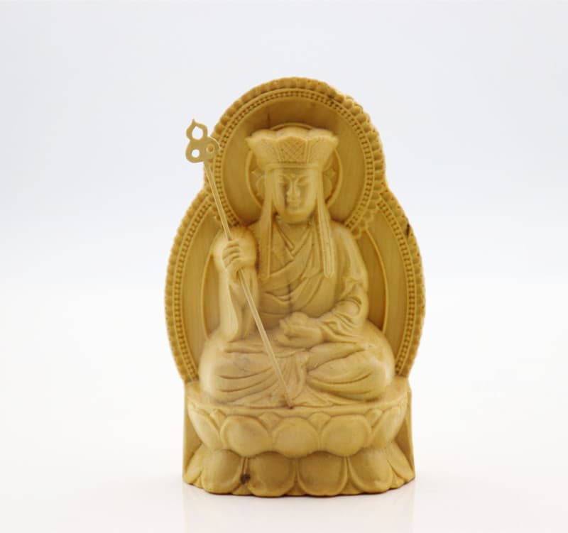 New Arrival Guan Yu Yellow Poplar Wood Carving Wooden Craft Gift for Friends Home Decor Figurine