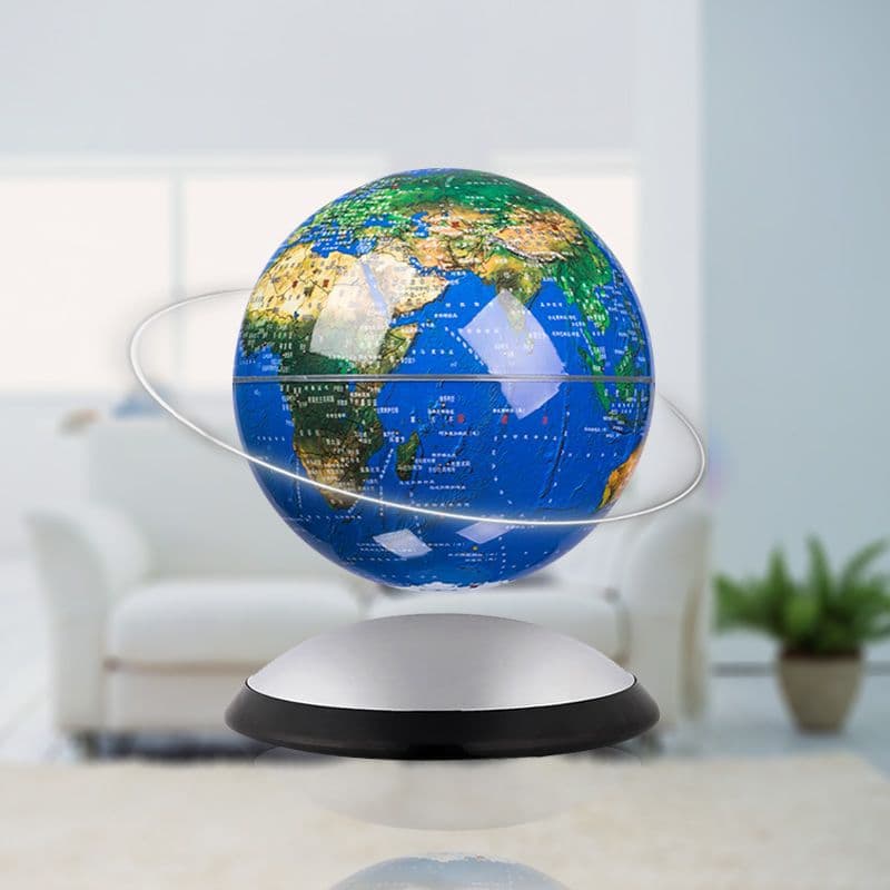 Hengyi Magnetic Levitation Globe Wholesale, Ins-Style Home Living Room Decorative Ornament, Trendy Living Room Decor