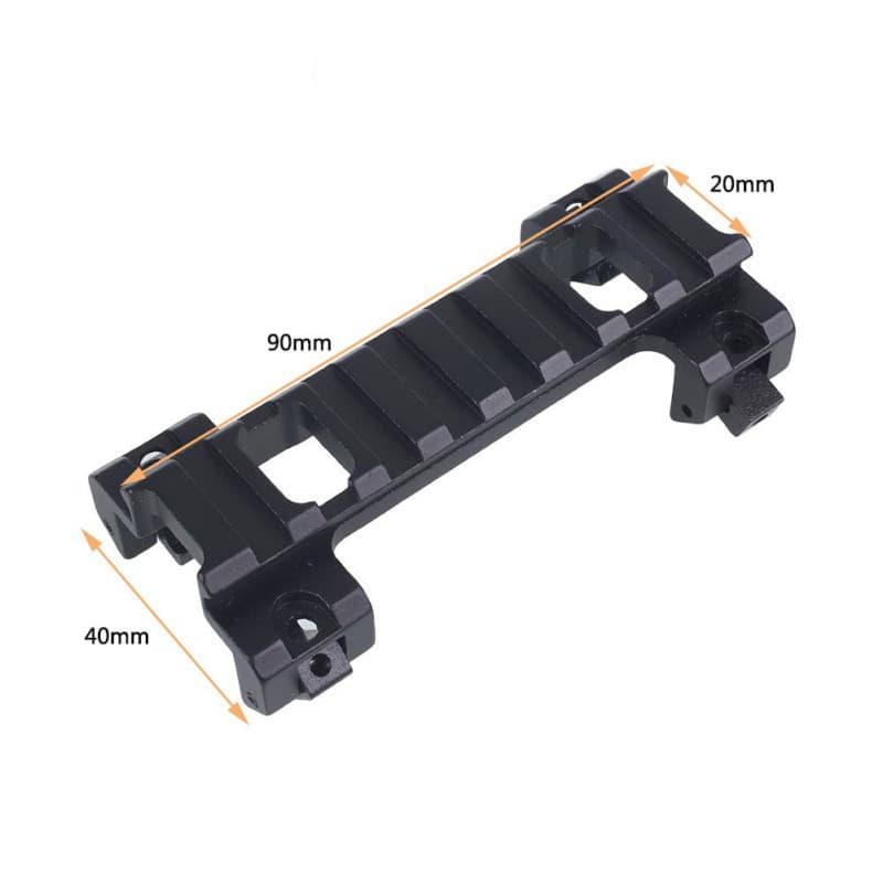 MP5 Bracket 20mm Bracket Aluminum Alloy MP5 G3 Bracket Short Style
