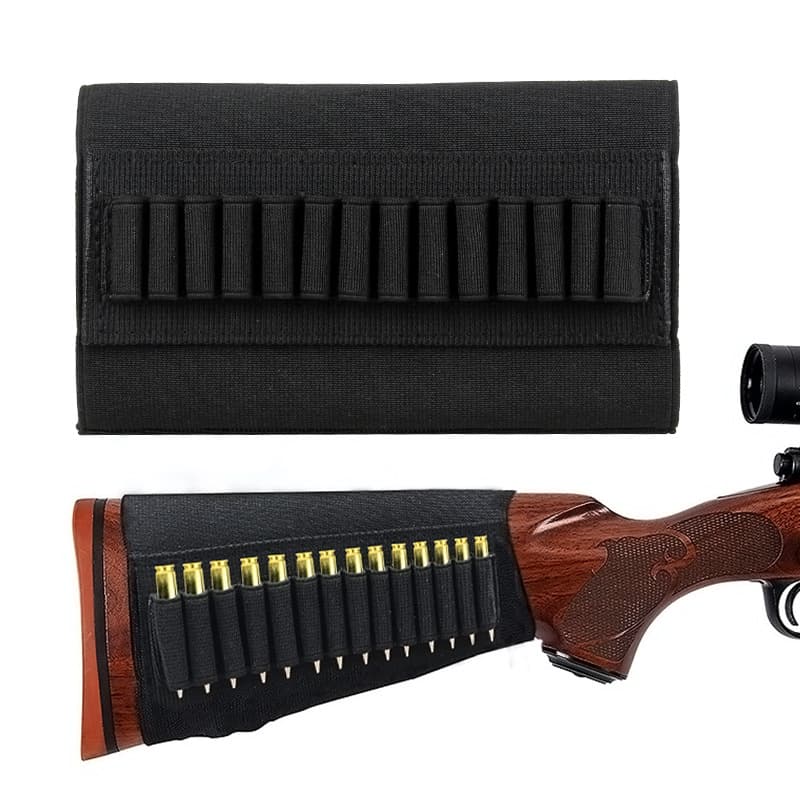 Portable Oxford Cloth Manba Gun Cover Outdoor Tactical CS Ammo Bag Hunter Supplies Gun Stock Bullet Cover