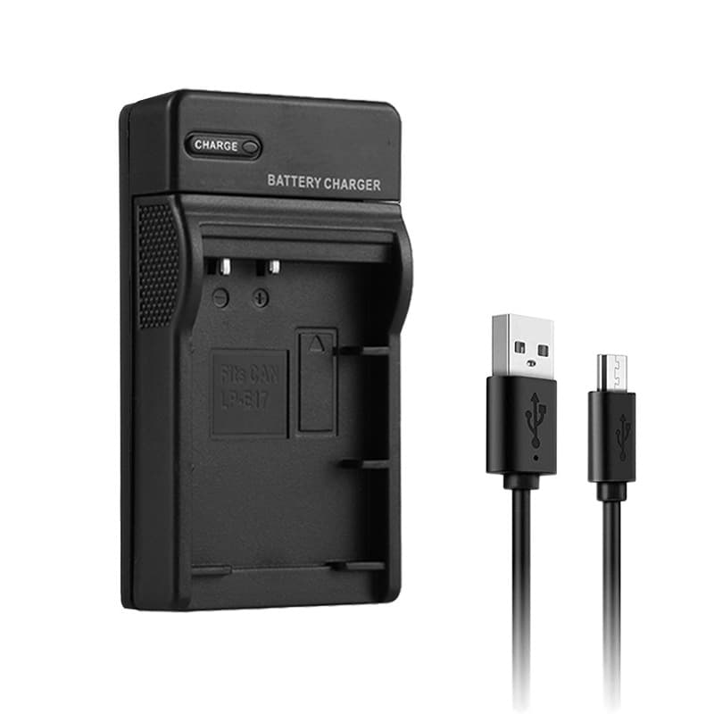 Factory direct sales of digital camera battery LP-E17 charger, USB ultra-thin charger, compatible with Canon LPE17 charging dock.