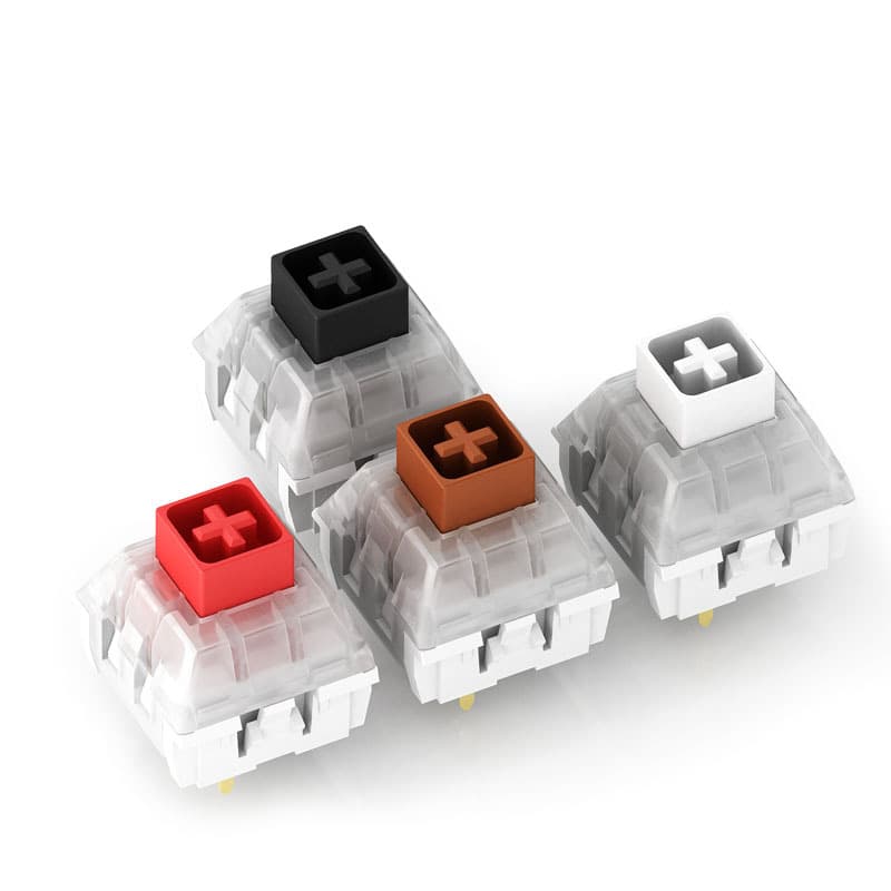 Dongguan Kaihua box axis manufacturer sells mechanical keyboard axis/waterproof and dustproof axis BOX axis key switch