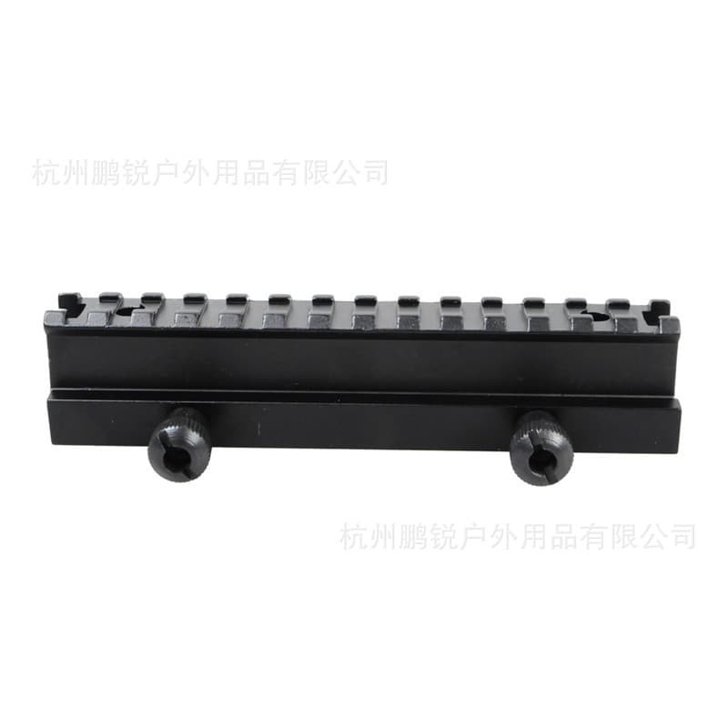 20 to 20mm Mount 14-Slot Solid Mount Aluminum Sight Mount 145mm