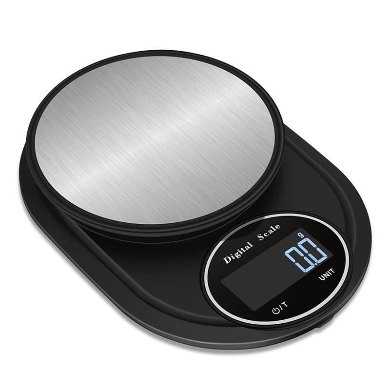 Household Stainless Steel 5kg Kitchen Scale Accurate to 0.1g, 10kg Electronic Scale, Mini Baking Gram Scale, Food Scale