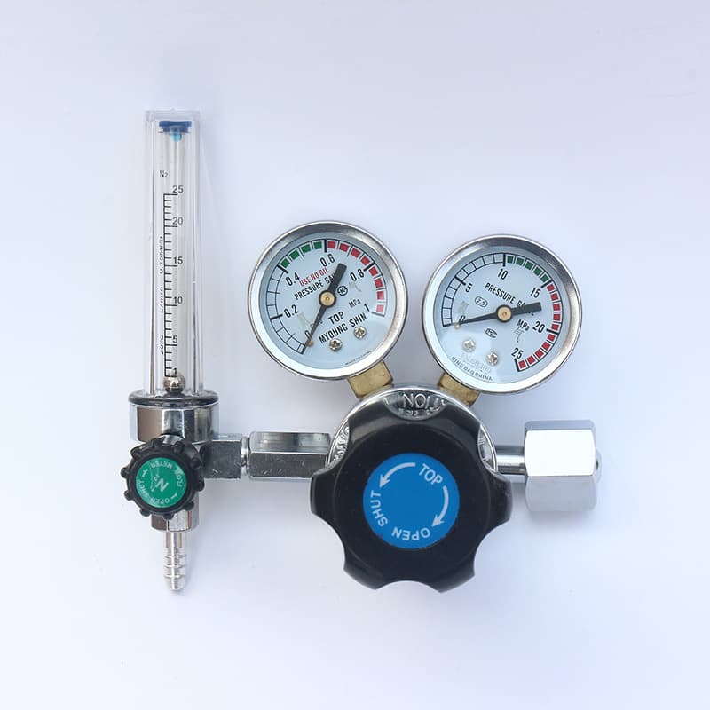 Factory Wholesale Qingdao Jinyuan Welding Cutting Nitrogen Flow Meter YQD 731L Nitrogen Gauge / Helium Gauge Argon Welding Cutting