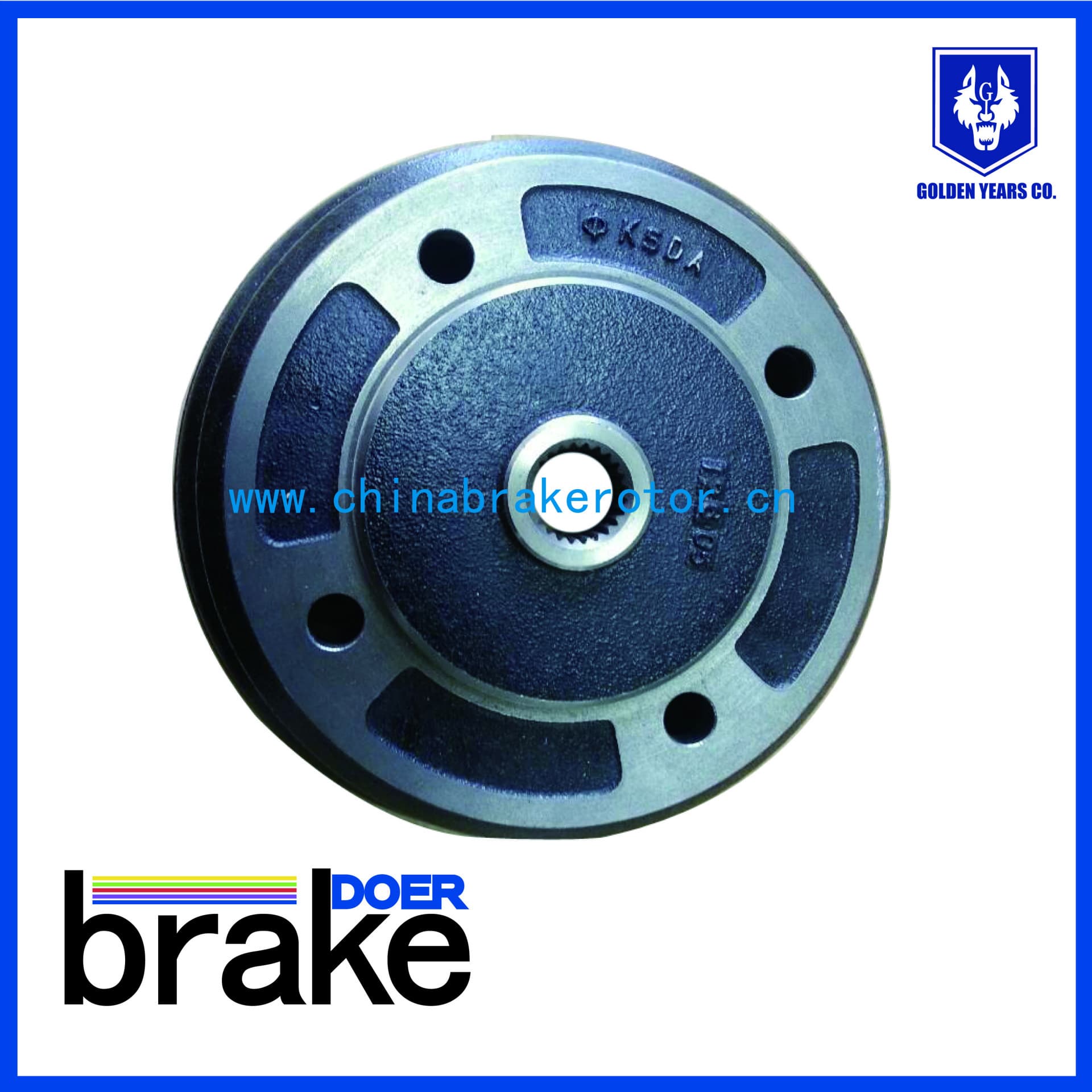Kawasaki Mule Front Brake Drum 41038-0034 41038-1345 41038-7501