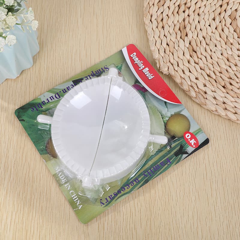 Plastic dumpling maker, magical kitchen household PP manual dumpling maker, dumpling mold wholesale.