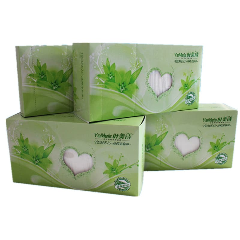 Disposable Cotton Soft Non-Woven Facial Towels - 80-Piece Boxed Wholesale, Portable Skin-Friendly Wipes