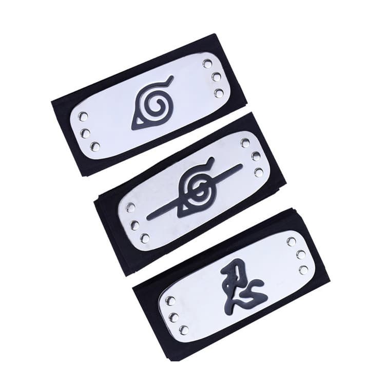 Ninja Headband Rebel Ninja Konoha Naruto Forehead Protector Ninja Headband Cosplay Anime Merchandise