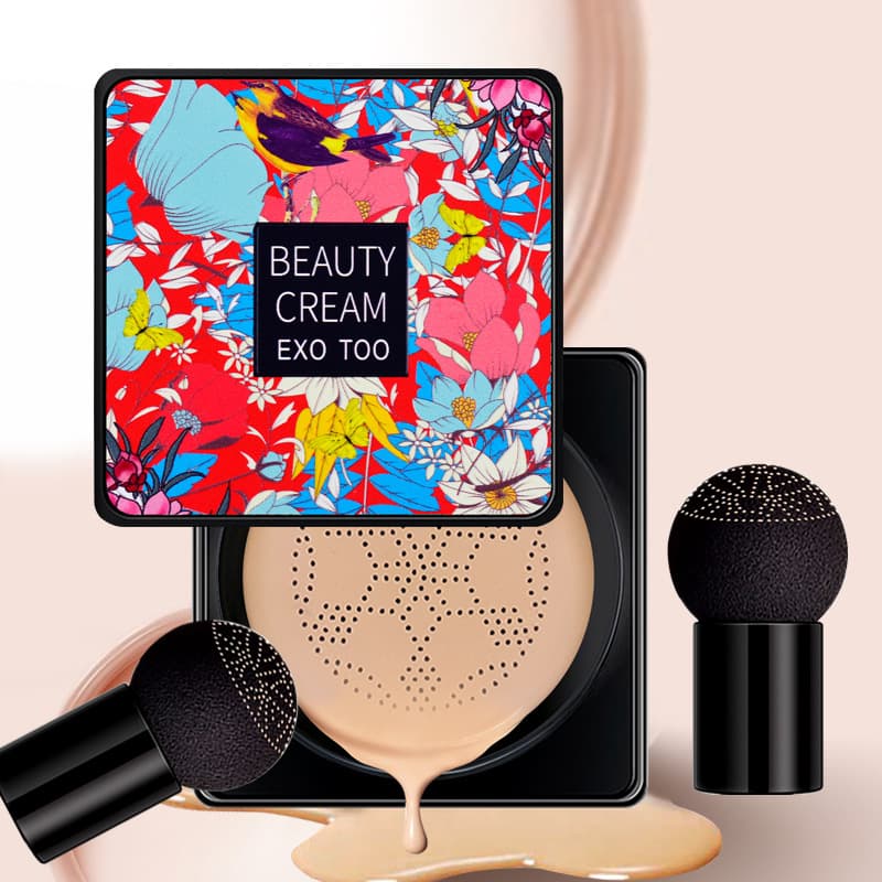 Kakashi Celebrity Small Mushroom Head Air Cushion BB Cream Liquid Foundation Cosmetics Mushroom Air Cushion CC Cream Factory Direct Sale
