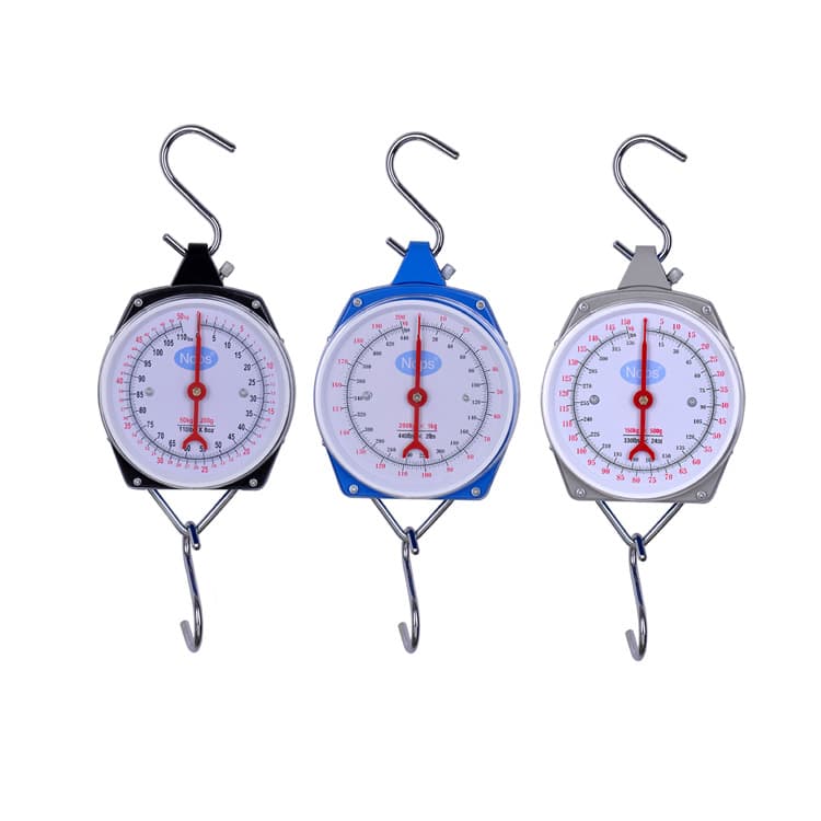Mechanical Hanging Scale 100kg/200kg Portable Hook Scale Spring Hand Scale Mechanical Hook Scale