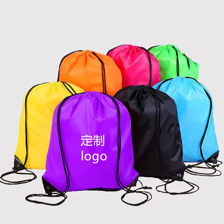 Polyester Fabric Bag Durable Polyester Bag Handles For Packaging Storage Various Colors Available