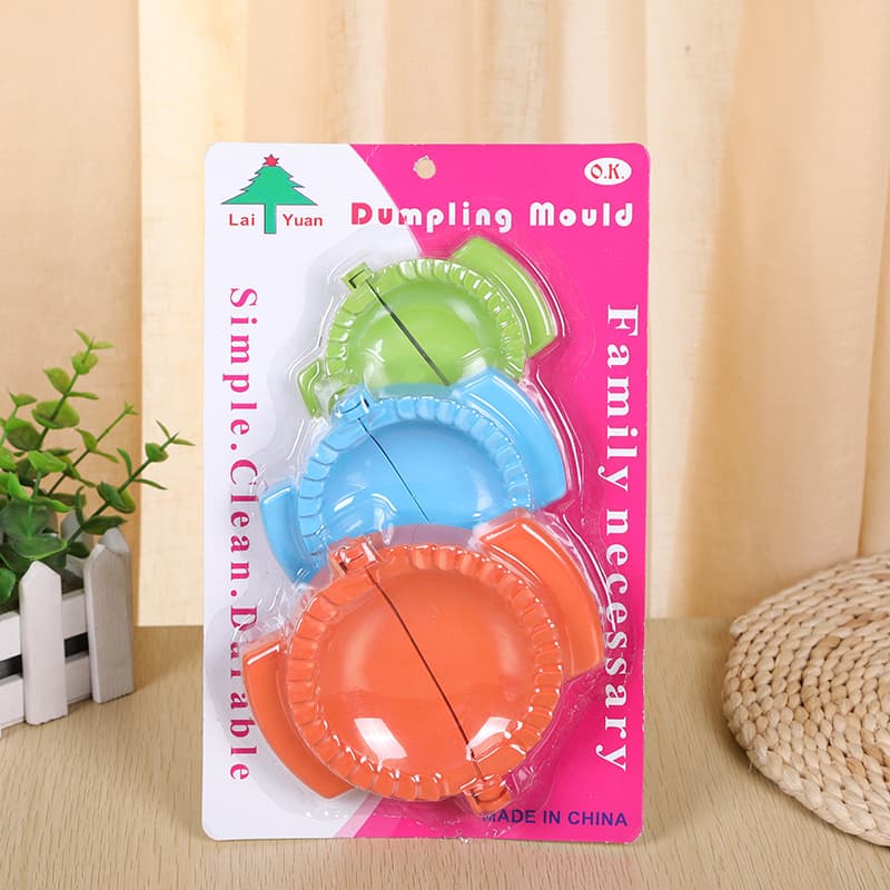 Dumpling Maker Kitchen Tool Creative Manual Dumpling Press Food-Grade Plastic Dumpling Mold Clamp