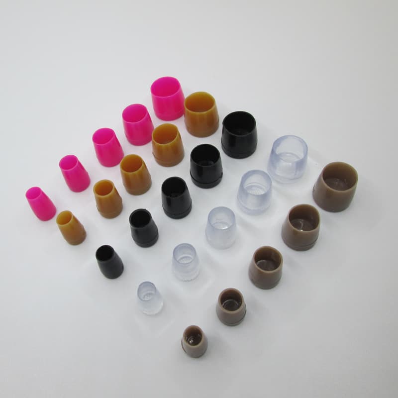 Silent invisible small heel caps for lawn weddings and evening events, high heel caps and nail protectors