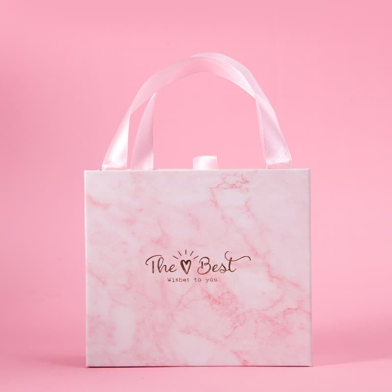 Spot girl pink marble gift box perfume box silk scarf gift box drawer box empty box lipstick box jewelry box