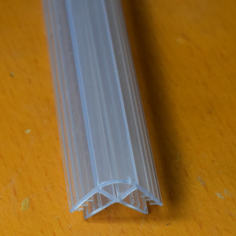 LED Strip Cover for Wardrobe and Cabinet Light Bars, PC Lampshade, Semi-Transparent Light Diffusing, Flame-Retardant PC Material