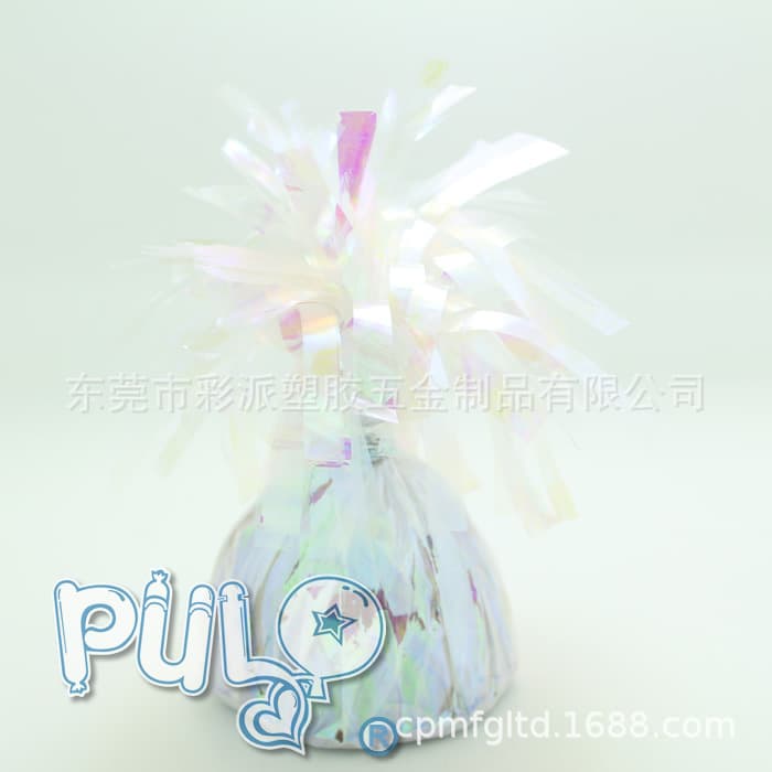 Colorful balloon decoration hanging weight foil balloon weights