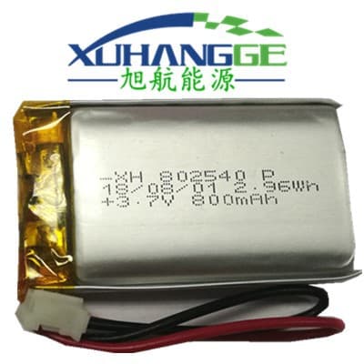 3.7V Polymer Lithium Battery 401525 110mAh for Electrotherapy Device, Pulse Oximeter, Bluetooth Headset Battery Manufacturer