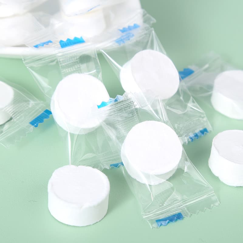 Disposable Mini Compressed Towel Face Towel Wet Wipe Baby Care Facial Cleansing Camping Dining Compressed Facial Cleansing Towel