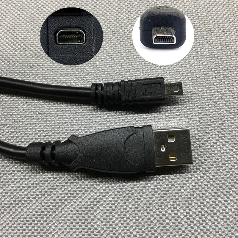 8-Pin Universal USB Data Cable for Nikon Digital Cameras, Nikon DSLR Transfer Cable