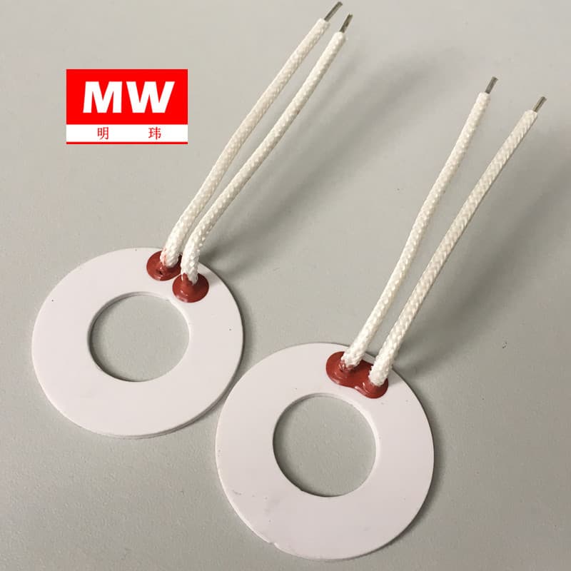 Electric Tool Lithium Battery Hot Melt Glue Gun Ceramic Heating Plate Heating Ring Heating Disc Electric Heating Round Plate Ring 3818*1.5