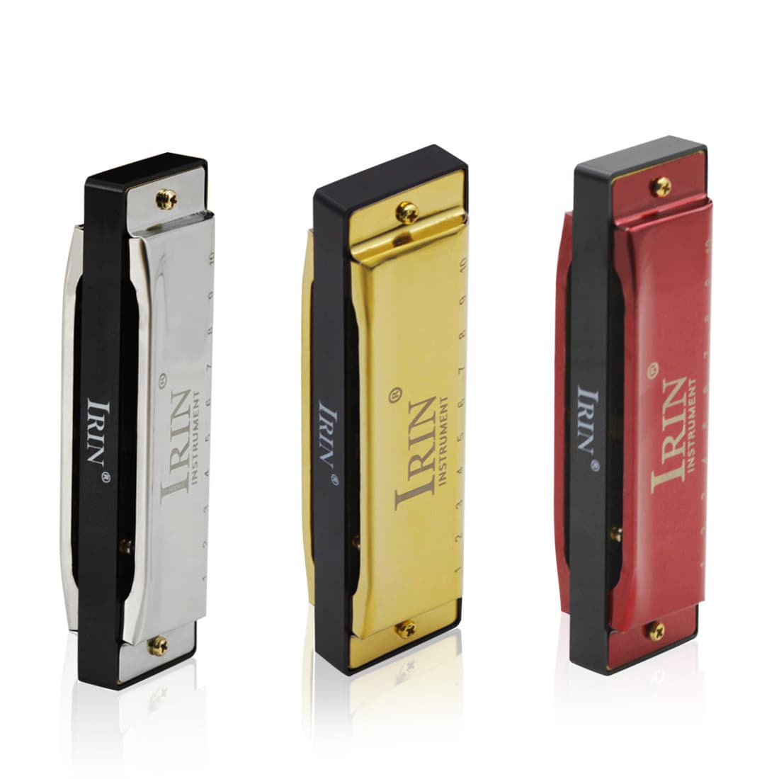 IRIN Blues 10-Hole 20-Tone G-Tune Harmonica Suitable for Adults And Students Ideal for Performance And Teaching