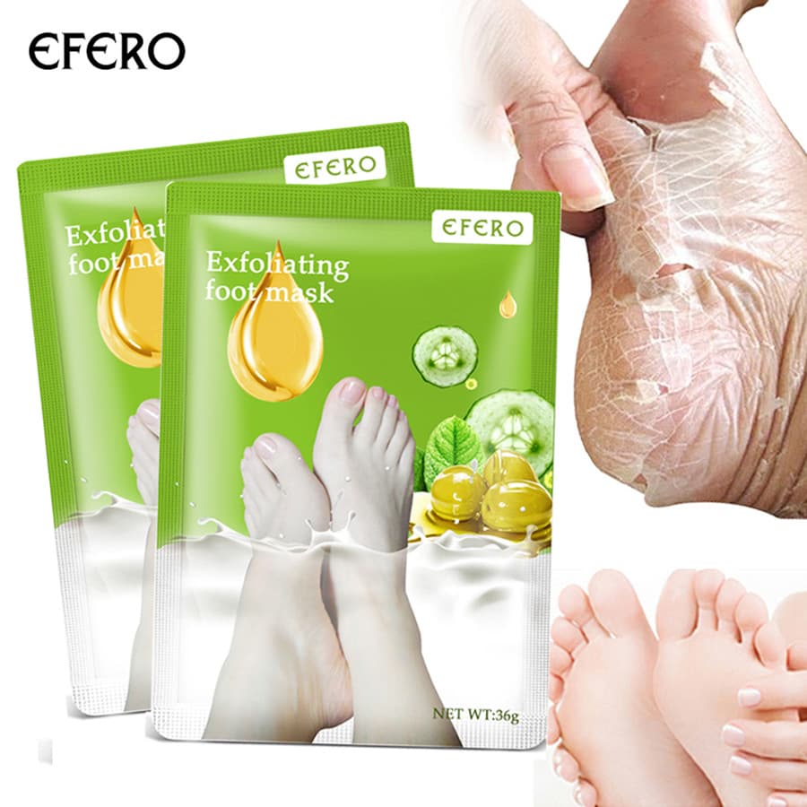 Efero Foot Mask for Dead Skin and Calluses - Foot Patch and Peeling Foot Mask