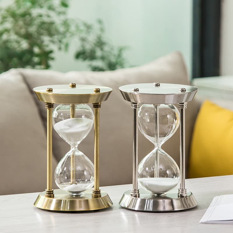 Manufacturer supplies hourglass timer ornaments for home wine cabinets, room bedroom decorations, birthday gifts for boys and girls