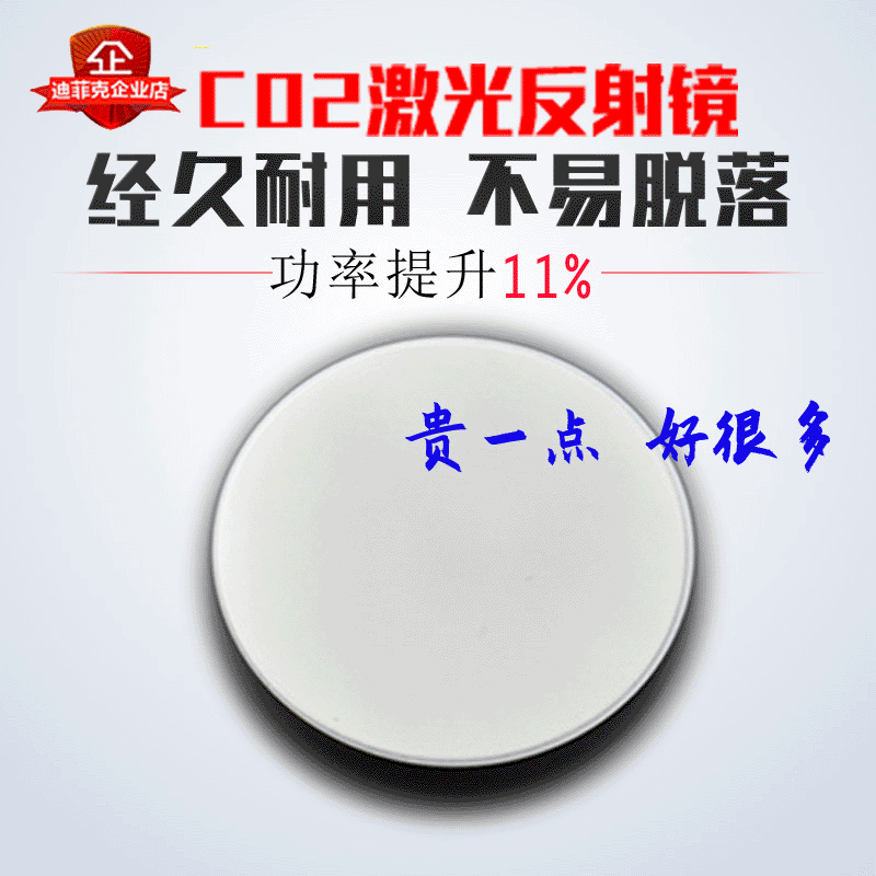 Lens Manufacturer Wholesale 45-Degree Reflector Refraction Mirror Engraving Cutting Machine Laser Machine Lens Molybdenum Mirror