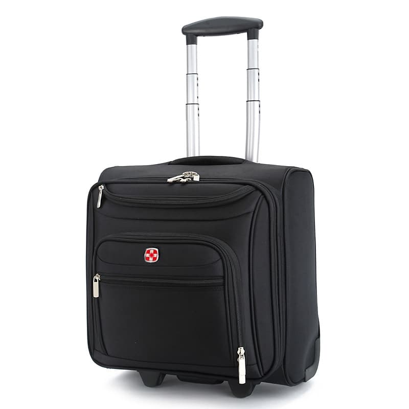 Factory Wholesale High-Grade Shockproof Business Oxford Cloth Boarding Suitcase Buck Saber Trolley Case LOGO New Products