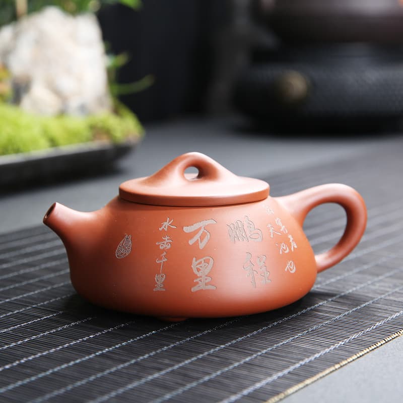 Yixing Zisha Teapot Original Ore Purple Clay Stoneware Pot Gongfu Tea Set Handmade Simple Teapot Wholesale