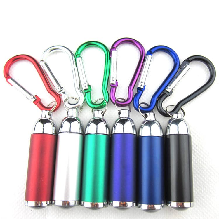 [In Stock] LED Mini Telescoping Small Flashlight, Zoomable, Gift Keychain with Logo