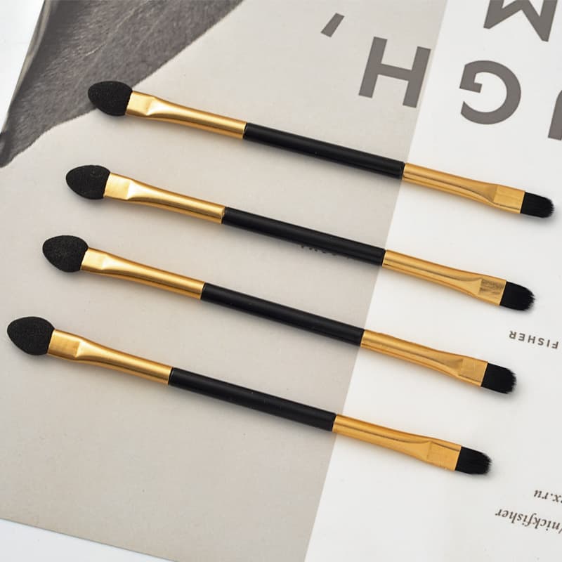 Factory Direct New Double-Ended Eyeshadow Brush Applicator Single Beauty Makeup Brush Wholesale