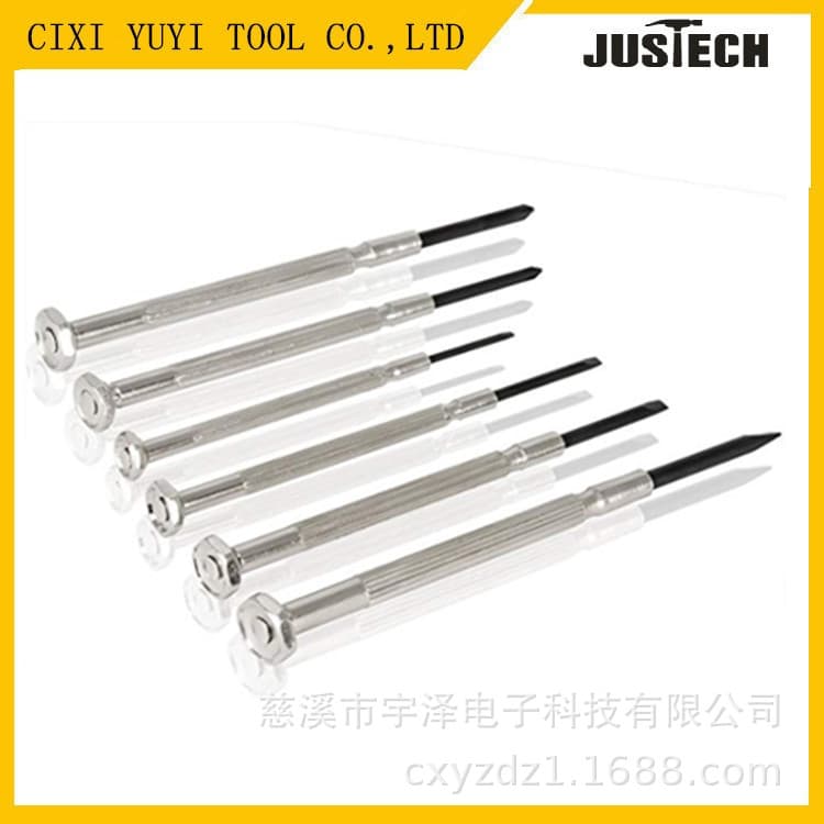 Supply of watchmakers, watch screwdrivers, professional watch repair tools, single screwdriver sets and tool kits.