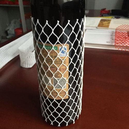 Wine Bottle Protective Nets, Anti-Collision and Scratch-Resistant PE Packaging Nets, Nylon Plastic Sleeves
