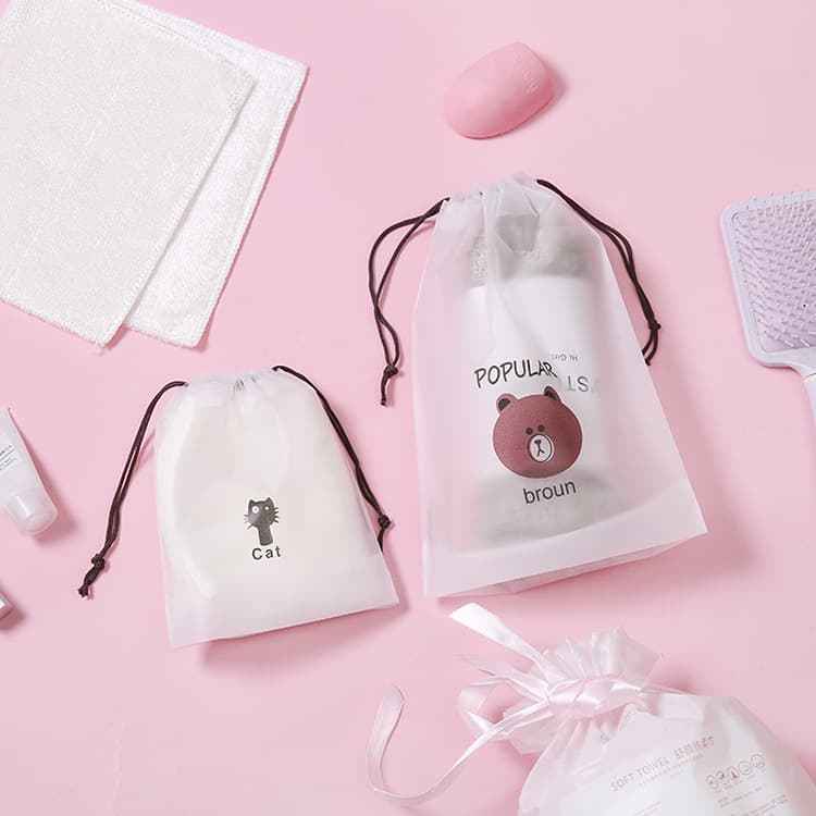 Drawstring Pocket Set Gift Travel Packaging Bag Waterproof Portable Storage Bag Small Items Packing Bag Wholesale
