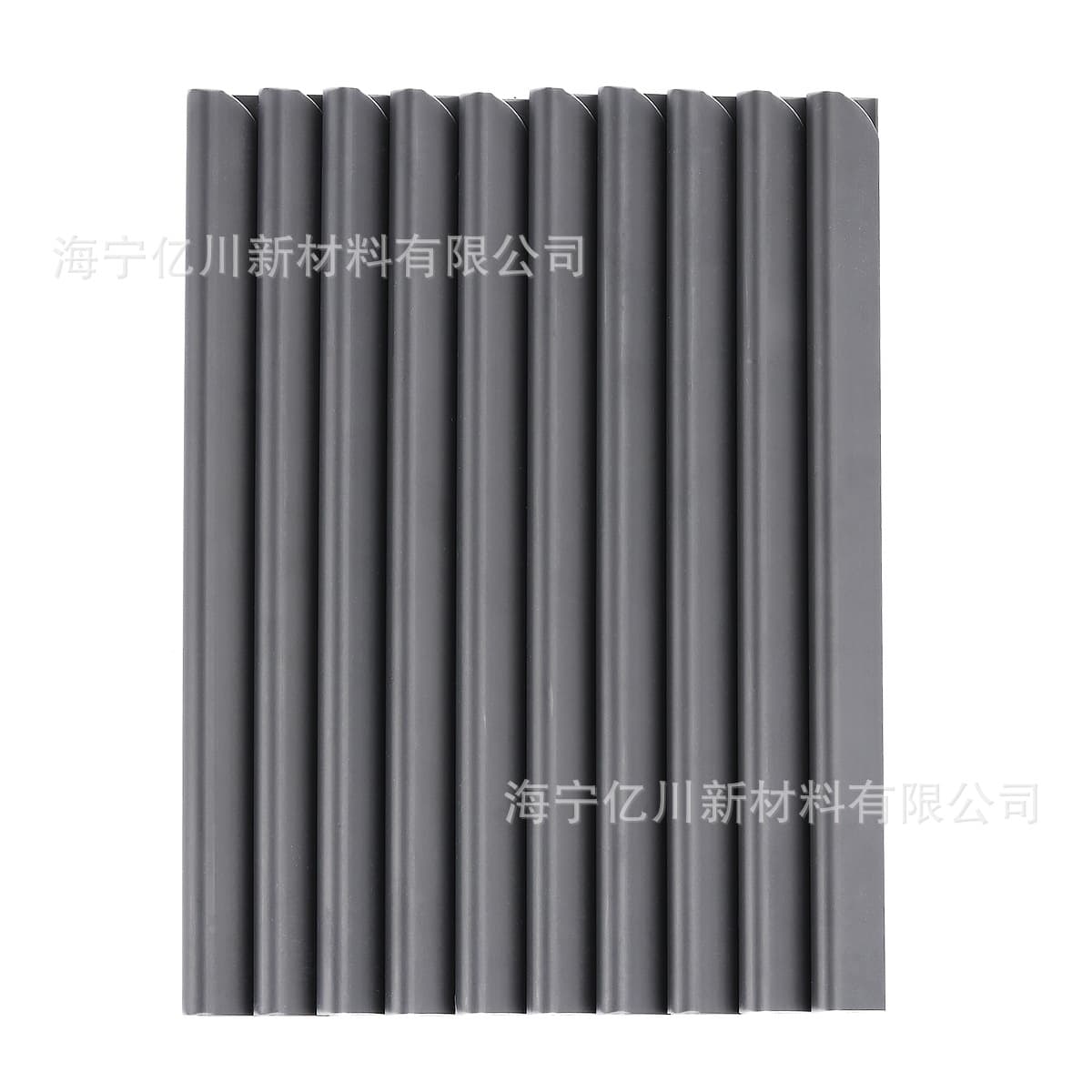 PVC fence fabric clip strip, German balcony privacy fabric drawstring strip 19CM, fence fabric, fence fabric finishing strip