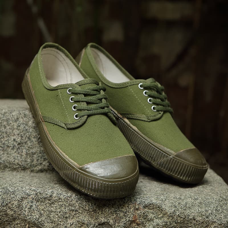 Chunqiu Liberation Shoes Men's Training Shoes Yellow Rubber Shoes Construction Work Shoes Labor Protective Shoes Canvas Farm Shoes Yellow Sneakers