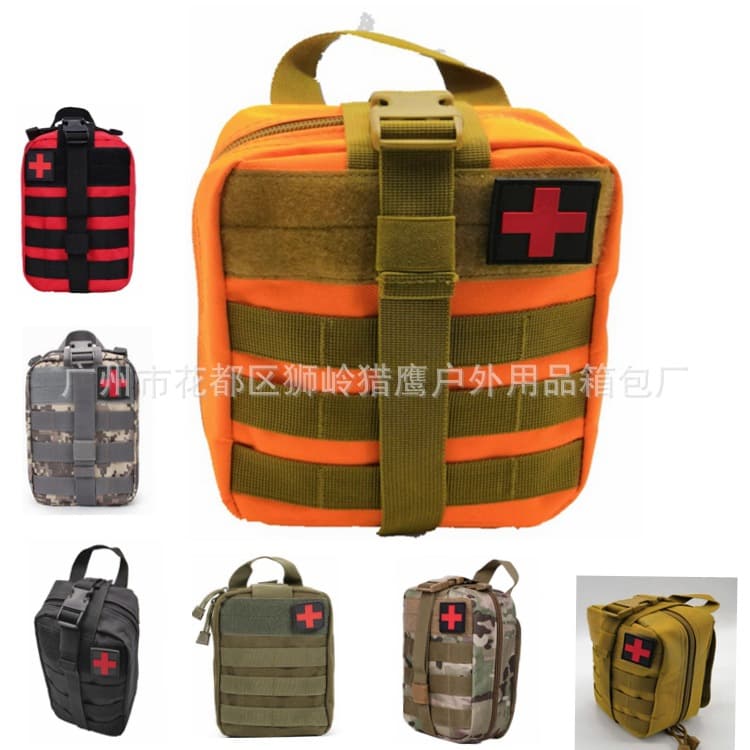Tactical Medical Bag Sports Emergency First Aid Kit MOLLE Multifunctional Tactical Storage Waist Pack Outdoor Wholesale Hot Sale