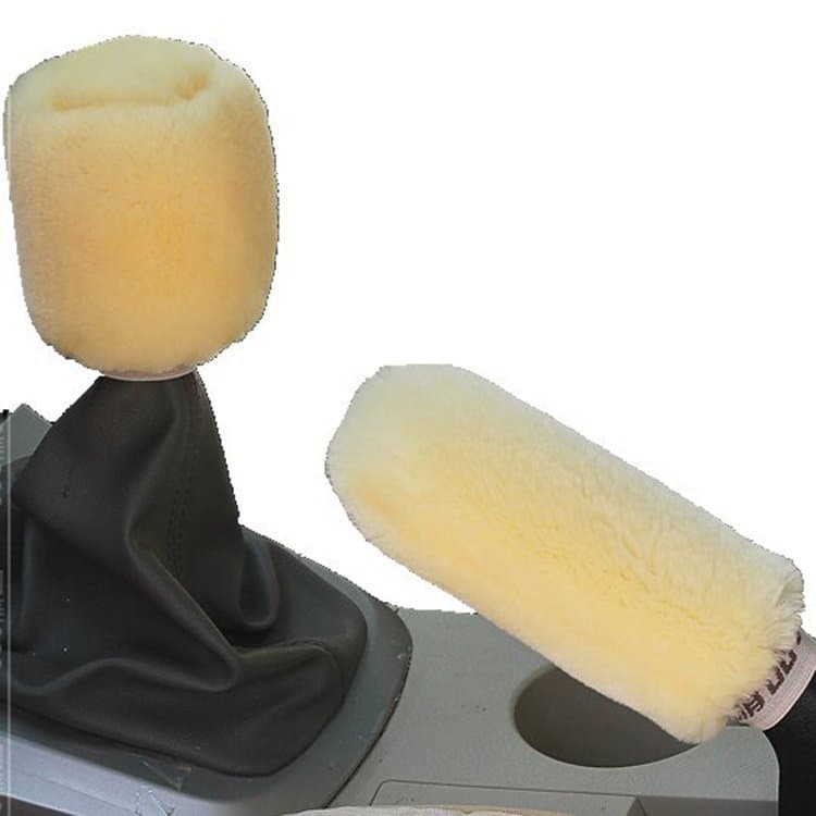 Winter New Gear Shift Cover Brake Handle Cover Set Car Interior Accessories Handbrake Cover Shift Knob Cover Free Shipping