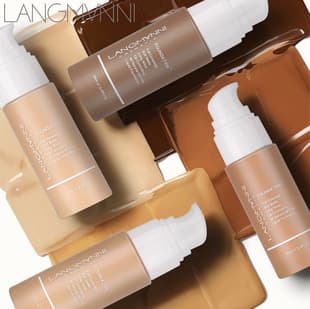 Langmanni Cross-border Cosmetics Foundation Matte Oil-control Concealing Foundation European and American Makeup Amazon Exclusive